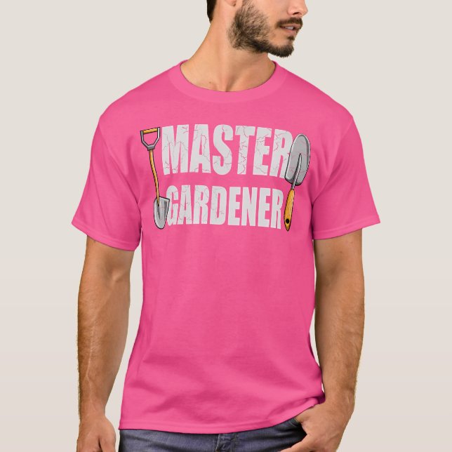 Master Gardener - Trädgårdsskötsel T Shirt (Framsida)