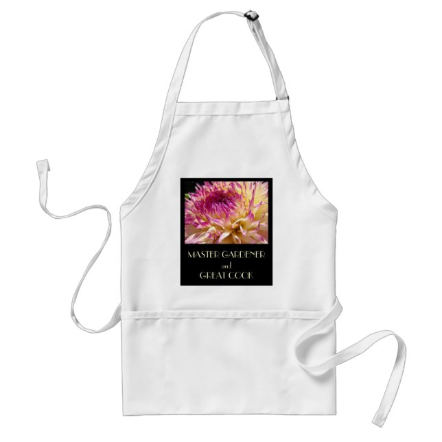 MASTER GARDENER Underbar Cook Apron Gifts DAHLIA Förkläde (Framsidan)