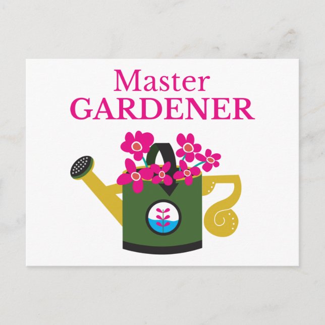 Master Gardener Vykort (Framsida)