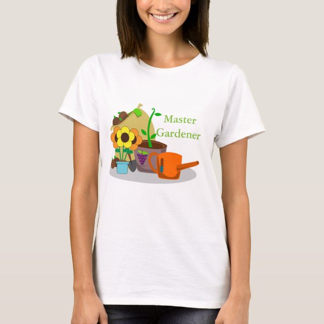 Master Gardener Women's Basic T-Shirt (Framsida)