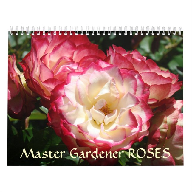MASTER GARDENERS ROSOR Calendar Ro Flowers Kalender (Omslag)