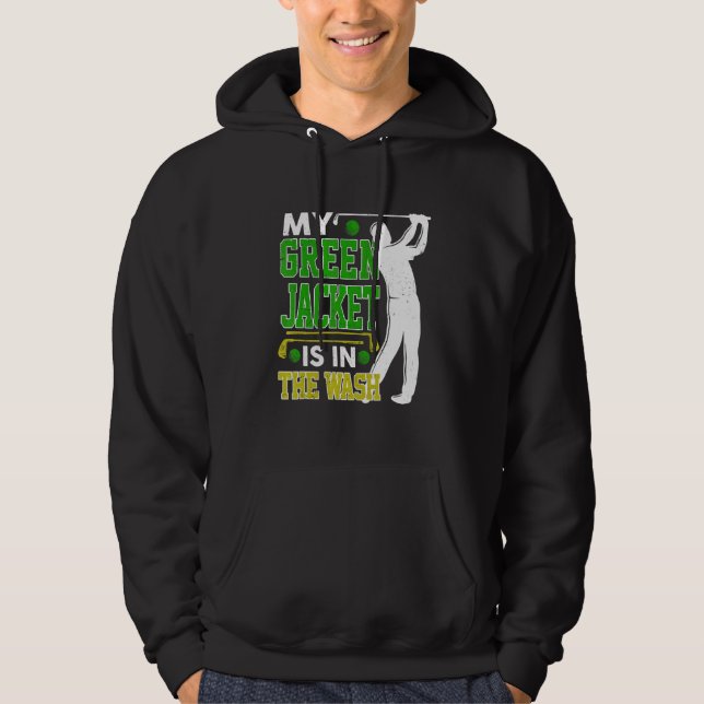 Master Golf Player My Jacka Grönt i W Hoodie (Framsida)