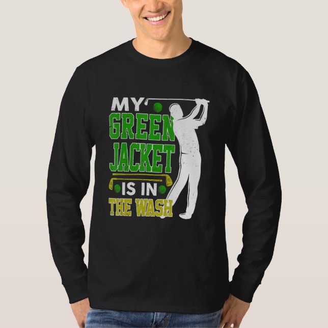 Master Golf Player My Jacka Grönt i W T Shirt (Framsida)