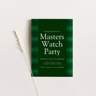 Master Golf Watch Party Inbjudan