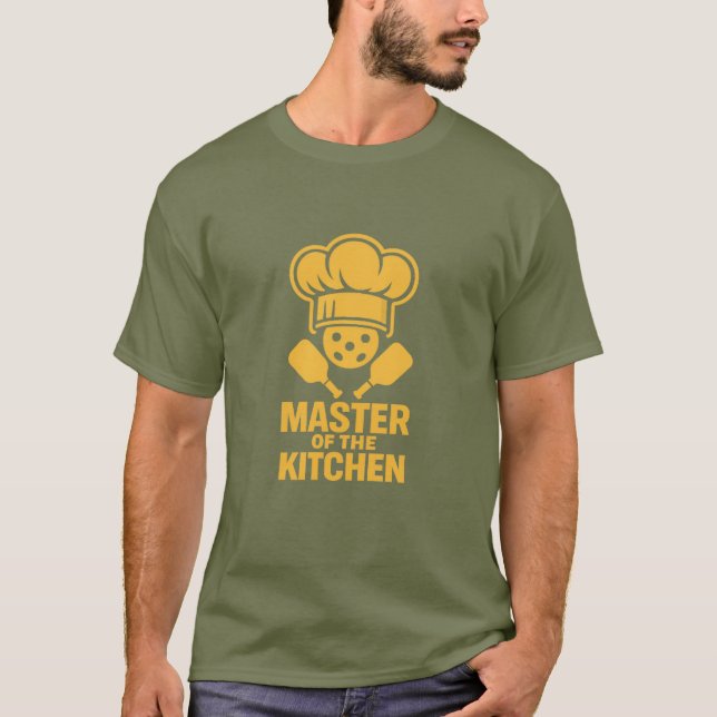 Master In The Kitchen  T Shirt (Framsida)