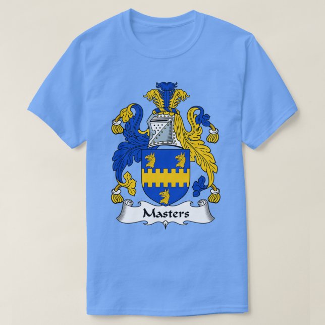Master Jackar Arm Family Crest T Shirt (Design framsida)
