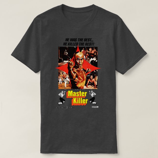 Master Killer poster T Shirt (Design framsida)
