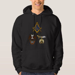 Master Mason 32nd Degree Shrine AASR Noble Masonic Hoodie