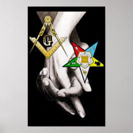 Master Mason/ Östra Star Poster