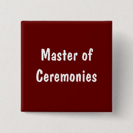 Master of Ceremonies Knapp
