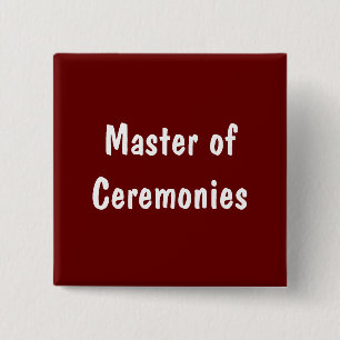 Master of Ceremonies Knapp