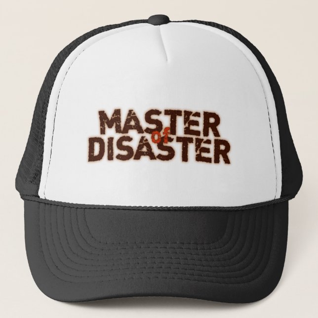 Master of Disaster Truckerkeps (Framsida)