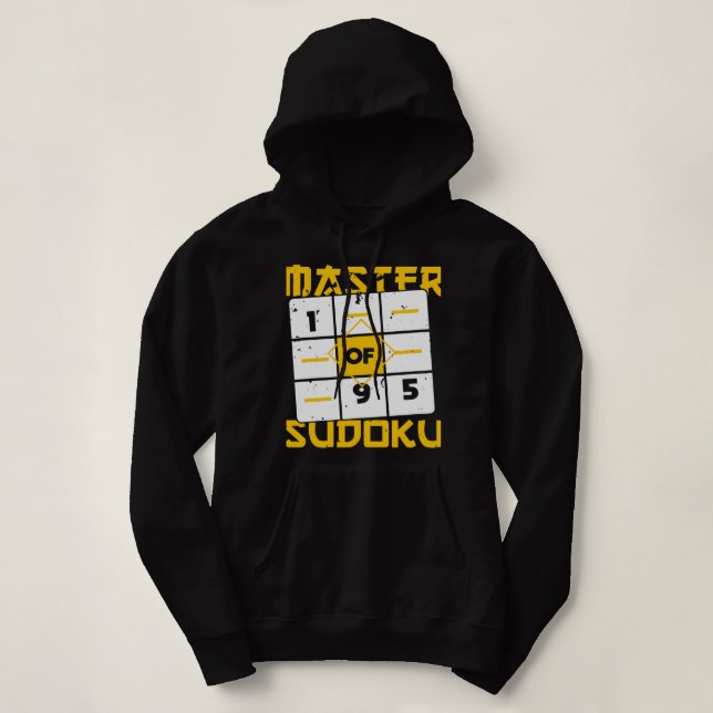 Master of Sudoku Sudoku Champion Math Game Joke SA T Shirt (Design framsida)