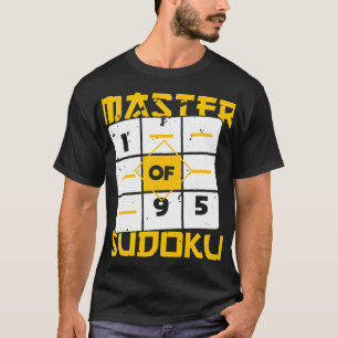 Master of Sudoku Sudoku Champion Math Game Joke SA T Shirt
