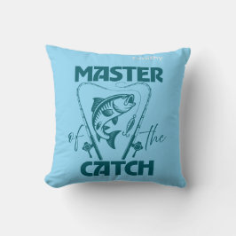 Master Of The Catch Custom SVG Graphic T-Shirt Kudde