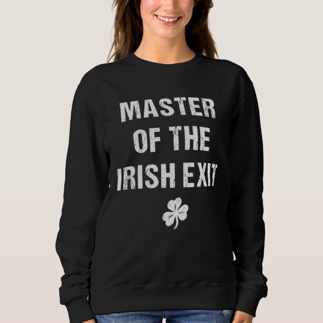 Master Of The Irish Exit T Shirt (Framsida)