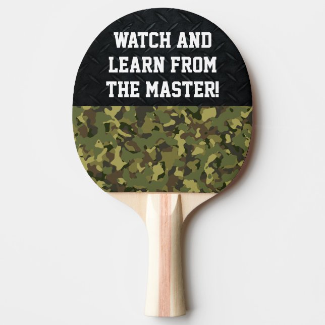 Master Ping Pong Player Ping-Pong Paddle Pingisracket (Framsidan)