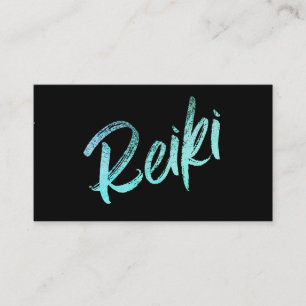 *~* Master Practice for Energy Healing Reiki Visitkort