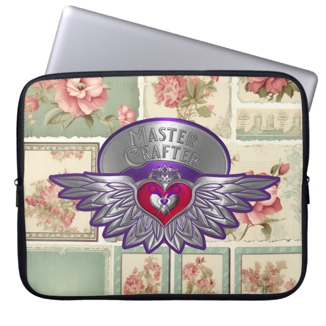 Master Scrapbook-märke  Laptop Fodral (Framsidan)