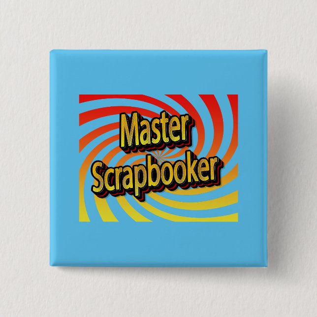 "Master Scrapbooker" Knapp (Framsida)