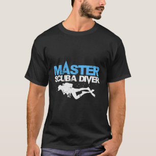 Master Scuba Diver Deep-See Diving Sport T Shirt
