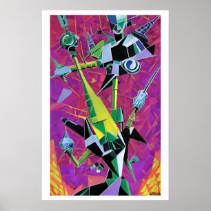 Master Swordsbot Poster