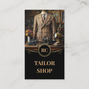 Master Tailor Classic & Retro Kostym Boutique Visitkort