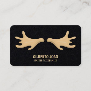 Master Taxidermist Visitkort