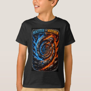 Master the Mayhem Skull – Fire vs Ice Electric Spl T Shirt