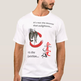 Mäster Ueshibas Aikido-meddelande T-Shirt