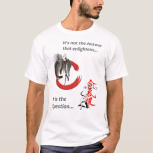 Mäster Ueshibas Aikido-meddelande T-Shirt