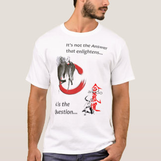 Mäster Ueshibas Aikido-meddelande T-Shirt