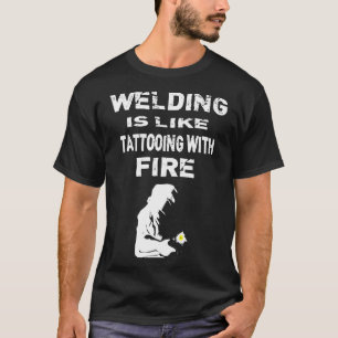 Master Welder T Shirt Gift Idea Welding Gear Appar