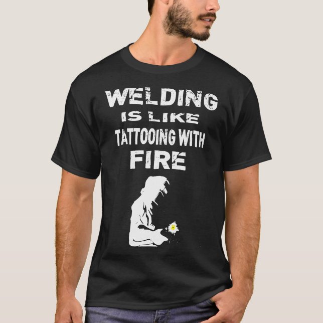 Master Welder T Shirt Gift Idea Welding Gear Appar (Framsida)