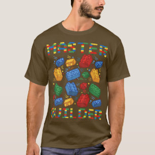 Masterbyggaren Bygger klumpor för pojk T Shirt