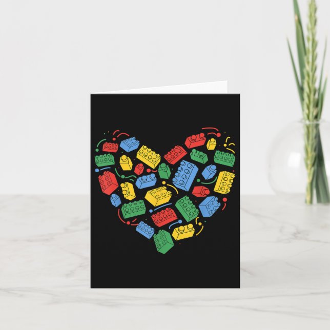 Masterbyggarens block - Byggnad Heart Kort (Framsida)