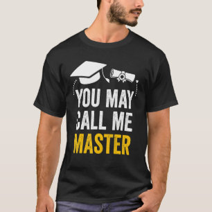 Masterexamen i Studenten 2022 Du kan kalla mig Mas T Shirt