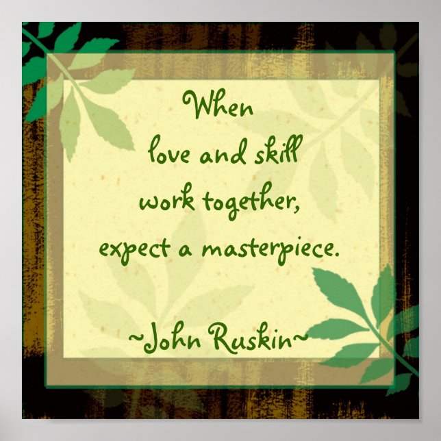 Masterlast Motivational Office Art Poster (Framsidan)