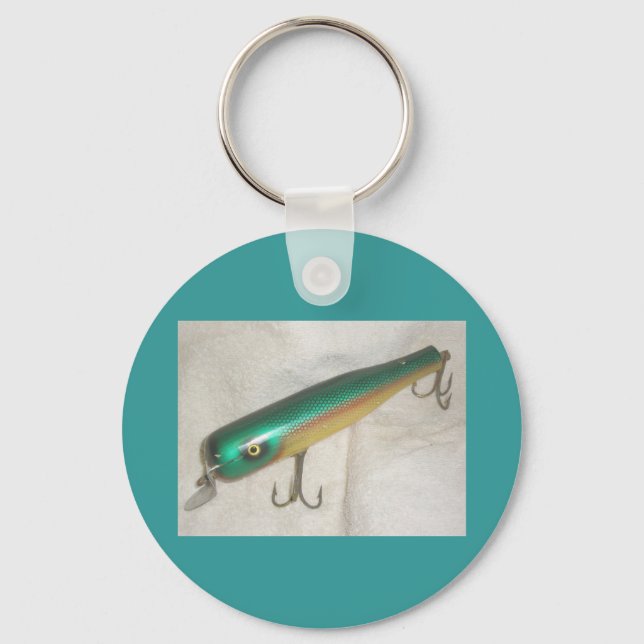 Masterlure Snook eller Rocket Lure Keychain Nyckelring (Framsida)