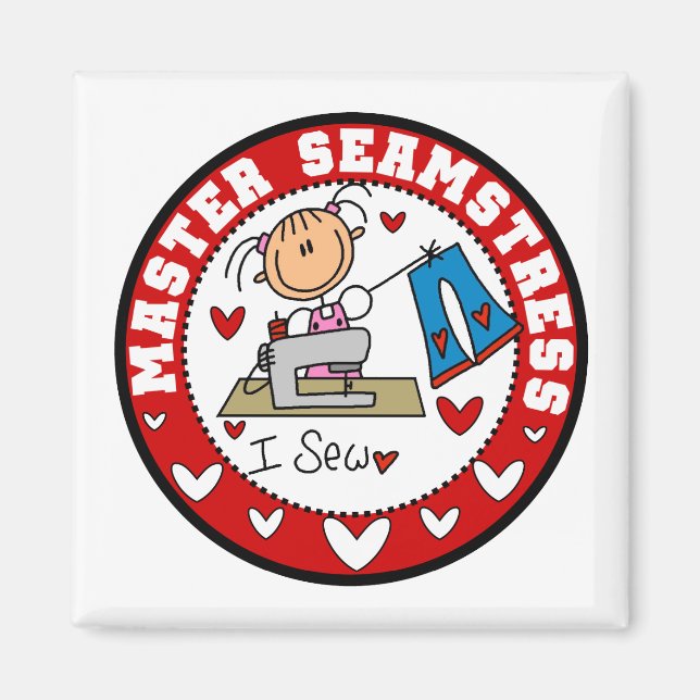 Mästernsömmerska Magnet (Framsidan)
