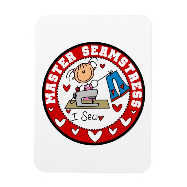 Mästernsömmerska Magnet (Vertikal)