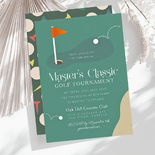 Master's Classic golfturnering Inbjudningar