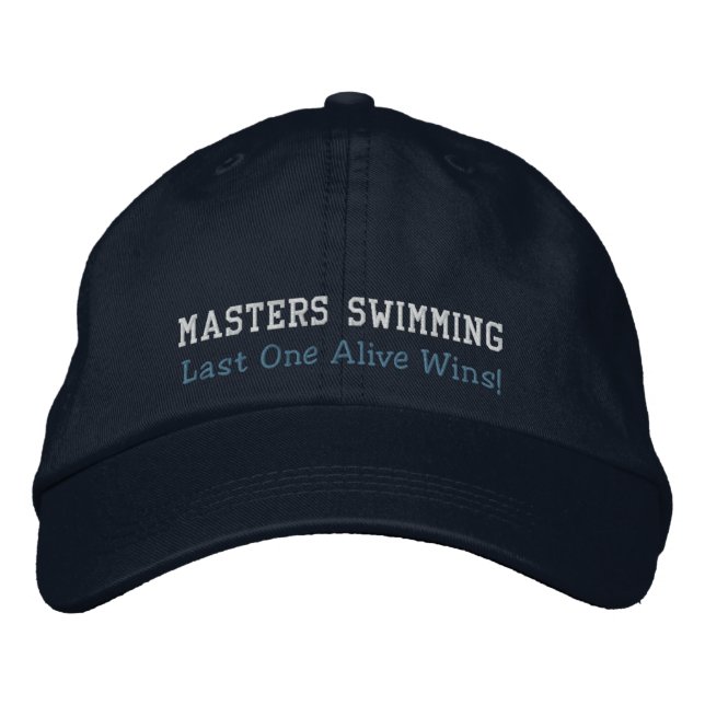 Masters, förra Alive Wins! Hat Broderad Keps (Framsida)
