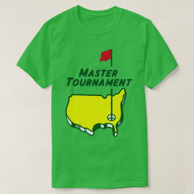 Masters Golf Tournament TShirt T Shirt (Design framsida)