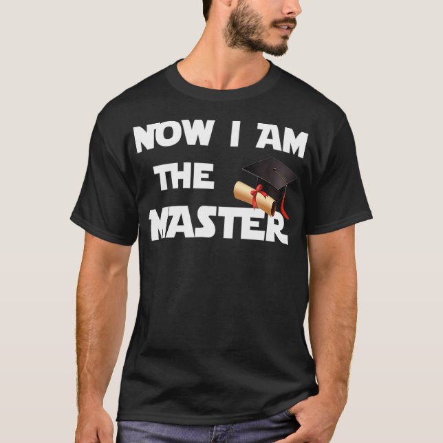 Masters Studenten Gift Idea Shirt Nu är jag Morsa T (Framsida)