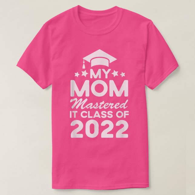 Masters Studenten Tee My Mamma härjade IT-klass (Design framsida)