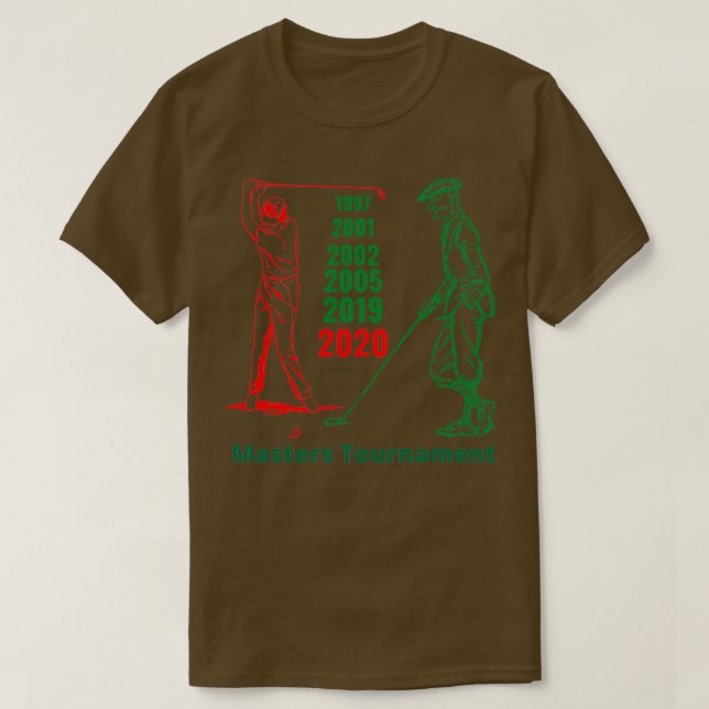 Masters Tournament augusta T Shirt (Design framsida)