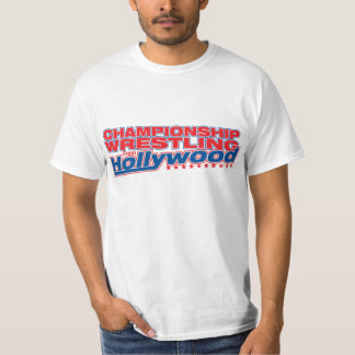 Mästerskapbrottning från Hollywood - logotyp Tee Shirt
