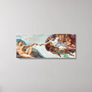 mästerverk på Canvas - "The Creation of Adam"
