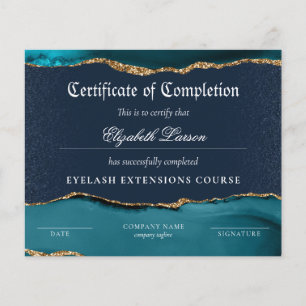 Mastery in Certificate Complete Blue Agate